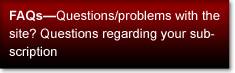 Questions regarding your subscription